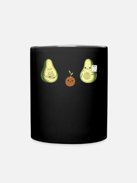 Avocat - Mug uni - noir