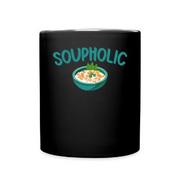 Cadeaux pour les amateurs de soupe - Mug uni - noir - Devant