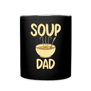 Soup Lovers Gifts - Tasse einfarbig - Schwarz - Vorne