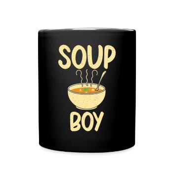 Soup Lovers Gifts - Tasse einfarbig - Schwarz - Vorne
