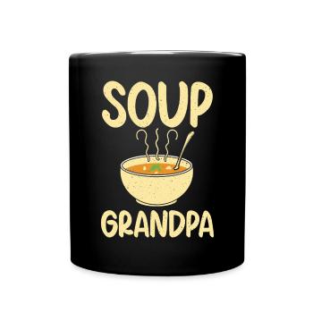 Soup Lovers Gifts - Tasse einfarbig - Schwarz - Vorne