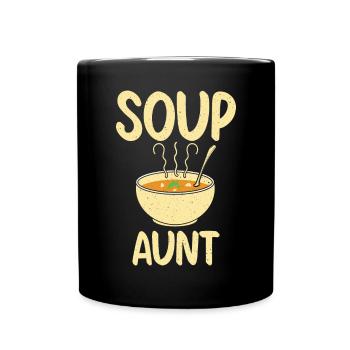 Soup Lovers Gifts - Tasse einfarbig - Schwarz - Vorne