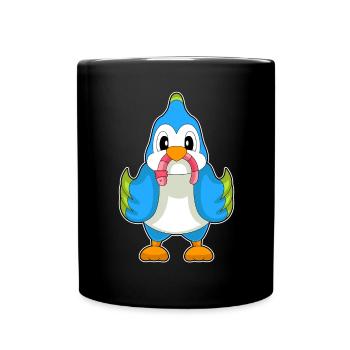 Parrot Worm - Full Colour Mug - black - Front