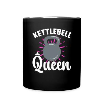 Kettlebell Workout Entraînement de fitness - Mug uni - noir - Devant