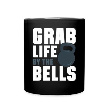 Kettlebell Workout Entraînement de fitness - Mug uni - noir - Devant