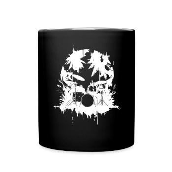 Drums Graphics - Full Colour Mug - black - Front