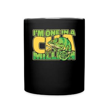 Je suis un dans un amant voilé de Panthère Chamillion - Mug uni - noir - Devant