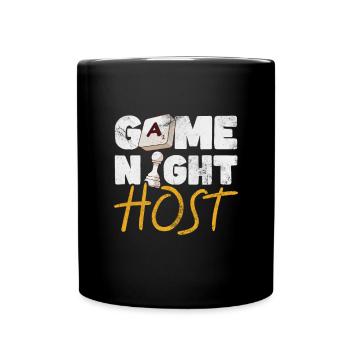Brettspiel - Tasse einfarbig - Schwarz - Vorne