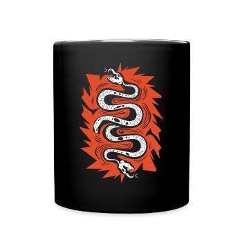 Dieu aztèque Mythologie ancienne Coatlicue - Mug uni - noir - Devant