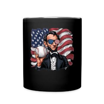 Baseball Men Women Kids Player Pitcher Softball - Tasse einfarbig - Schwarz - Vorne