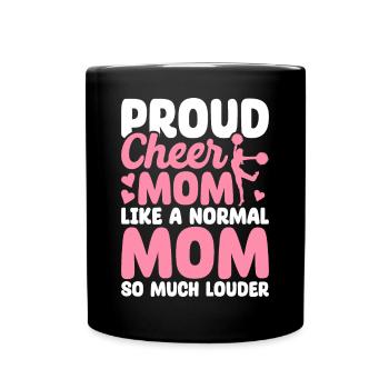 Lustiges Cheerleading Cheerleader Cheer Squad Chee - Tasse einfarbig - Schwarz - Vorne