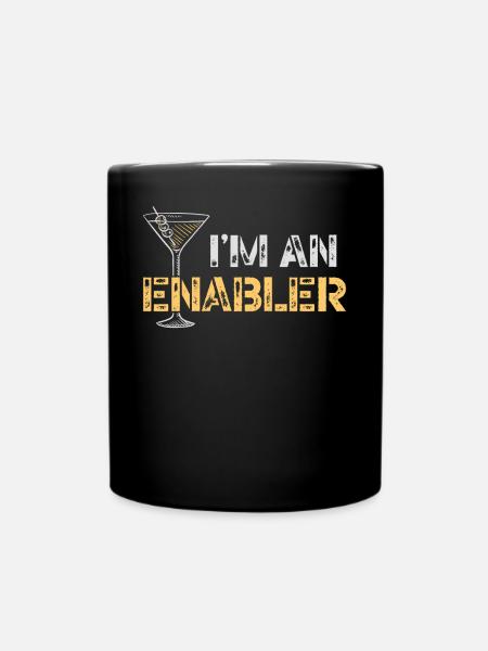 Bartender Mixologist I'm An - Tasse einfarbig - Schwarz
