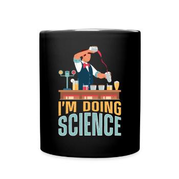 Bartender Mixologist I'm Doing - Tasse einfarbig - Schwarz - Vorne
