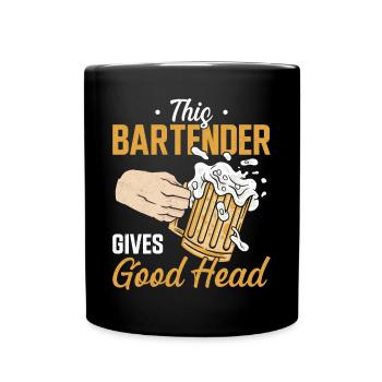Bartender Mixologist This - Tasse einfarbig - Schwarz - Vorne