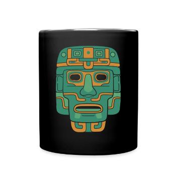 Dieu aztèque Mythologie ancienne Huitzilopochtli - Mug uni - noir - Devant