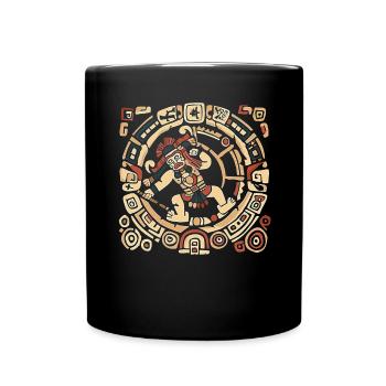 Dieu aztèque Mythologie ancienne Huitzilopochtli - Mug uni - noir - Devant