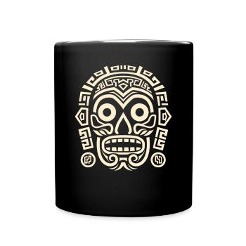 Dieu aztèque Mythologie ancienne Mictlantecuhtli - Mug uni - noir - Devant