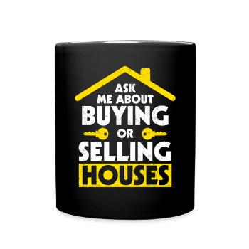 Realtor - Full Colour Mug - black - Front