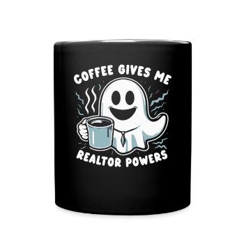 Real Estate Agent Real Estate Agent Gift - Full Colour Mug - black - Front