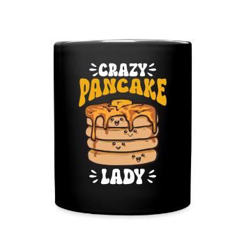 Pancake Breakfast Pancakes - Full Colour Mug - black - Front