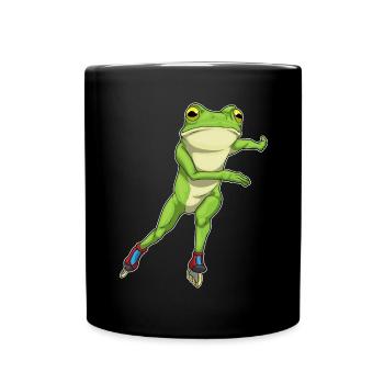Frosch Inline skating Inline skates - Tasse einfarbig - Schwarz - Vorne