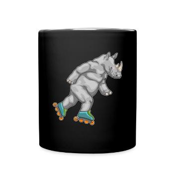 Patins en ligne Nashorn Patins en ligne - Mug uni - noir - Devant