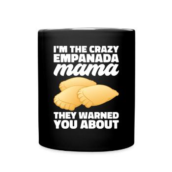 Empanada Dumpling Espagnole Mexicaine - Mug uni - noir - Devant