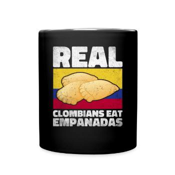 Empanada Dumpling Espagnol Mexicain - Mug uni - noir - Devant