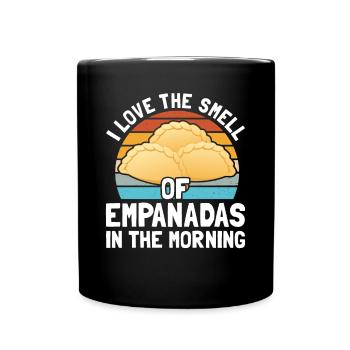 Empanada Spanish Dumpling Mexican - Full Colour Mug - black - Front