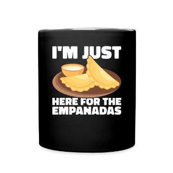 Empanada Spanish Dumpling Mexican - Full Colour Mug - black - Front