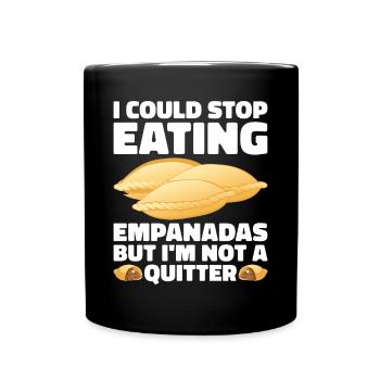 Empanada Dumpling Espagnole Mexicaine - Mug uni - noir - Devant