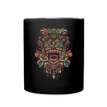 Dieu aztèque Mythologie ancienne Tonatiuh - Mug uni - noir - Devant