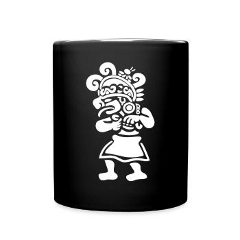 Dieu Maya Mythologie Maya Hunab Ku - Mug uni - noir - Devant