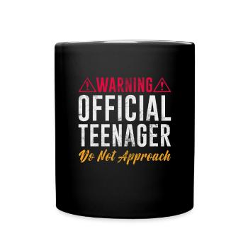 Adolescent - Mug uni - noir - Devant