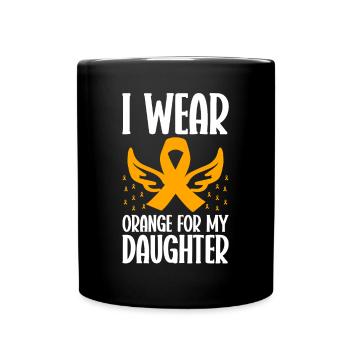 COPD Awareness Lung Disease COPD Krieger - Full Colour Mug - black - Front