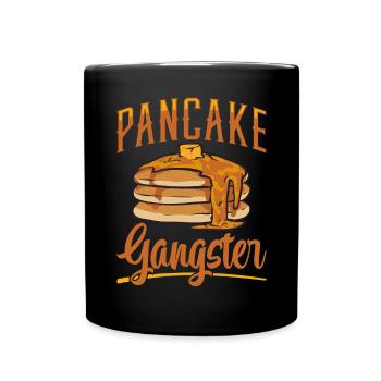Crêpes Petit-déjeuner Crêpes - Mug uni - noir - Devant