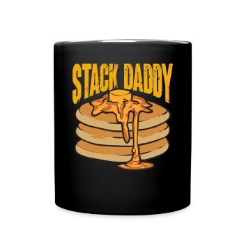 Crêpes Petit-déjeuner Crêpes - Mug uni - noir - Devant