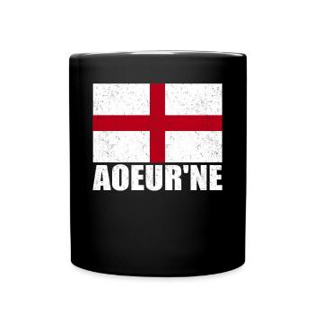 Armenien Flagge Vintage - Tasse einfarbig - Schwarz - Vorne