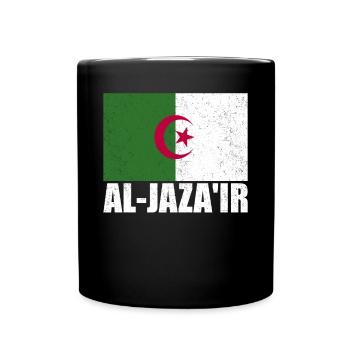 Cook Island Flag Vintage - Full Colour Mug - black - Front