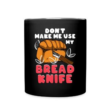 Machine à pain pour la cuisson du pain - Mug uni - noir - Devant