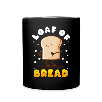 Bread Baking Bread Maker - Full Colour Mug - black - Front