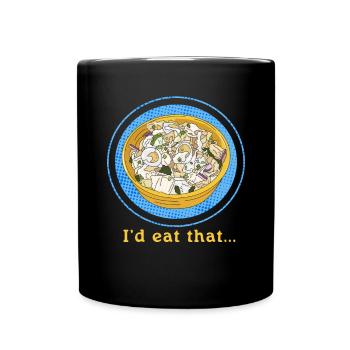 Salade de pommes de terre Cadeau de salade de pommes de terre - Mug uni - noir - Devant
