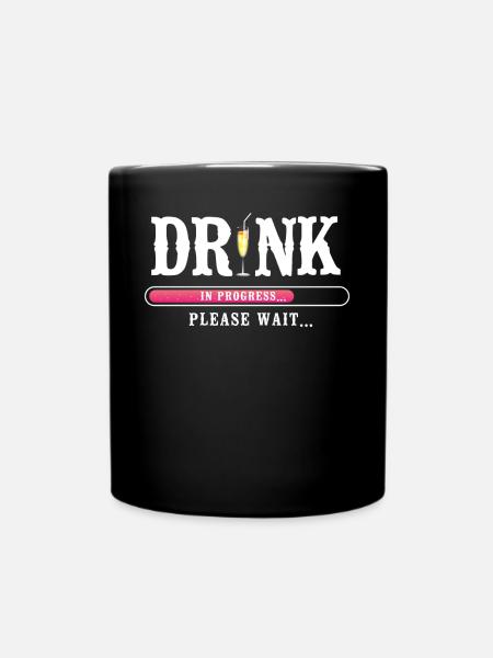 Bartender Mixologist Drink In - Tasse einfarbig - Schwarz