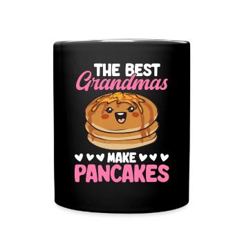 Pancake Breakfast Pancakes - Full Colour Mug - black - Front