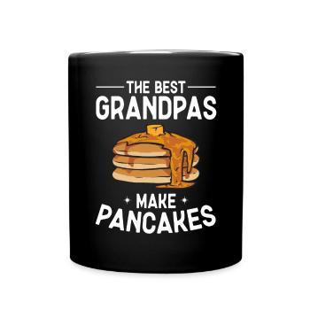 Crêpes Petit-déjeuner Crêpes - Mug uni - noir - Devant