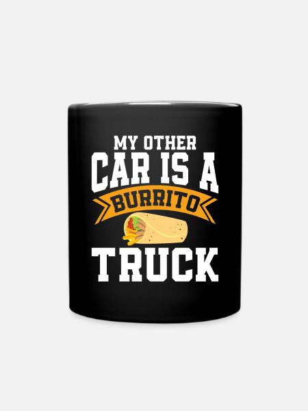 Burrito Gift - Tasse einfarbig - Schwarz