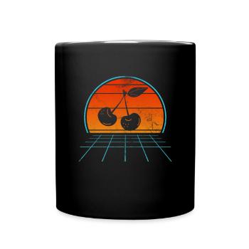 Cherry - Full Colour Mug - black - Front