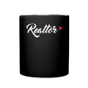 Realtor - Full Colour Mug - black - Front