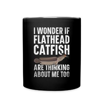 Poisson-chat pêcheur Poisson-chat Pêche au poisson-chat Pêche au poisson-chat - Mug uni - noir - Devant
