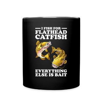 Poisson-chat pêcheur Poisson-chat Pêche au poisson-chat Pêche au poisson-chat - Mug uni - noir - Devant